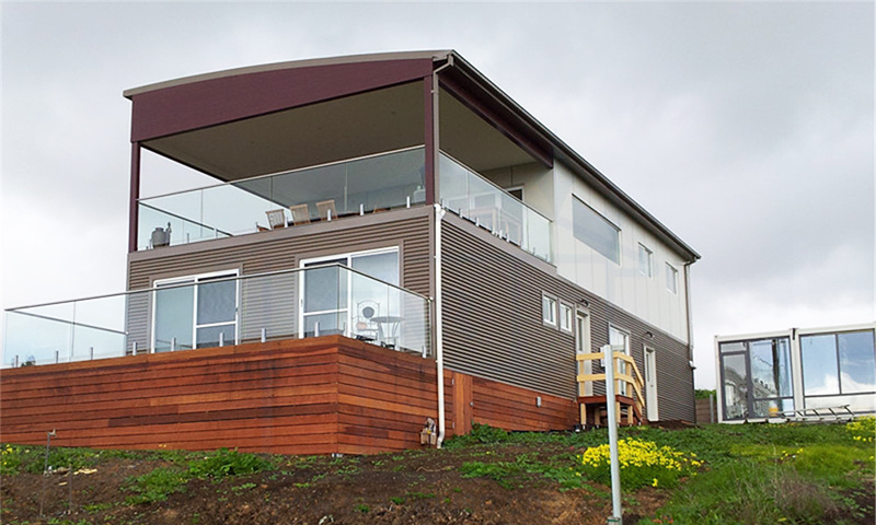A completed modular building by Star House